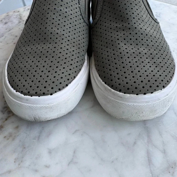 Women’s Jenn Ardor Perforated Slip-On Shoes - gray, size 8 - Picture 6 of 6
